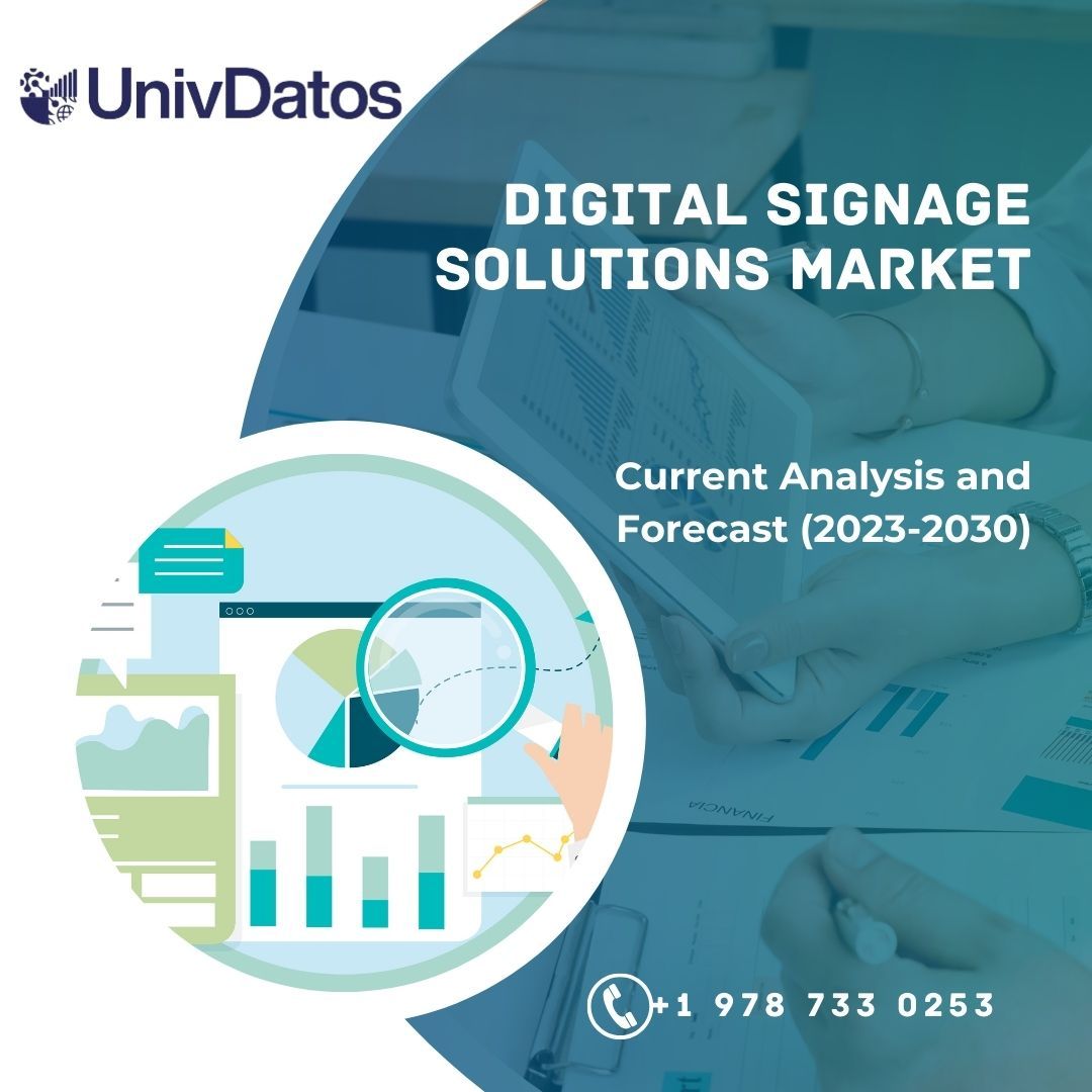 Digital Signage Solutions Market Share, Forecast (2023-2030)