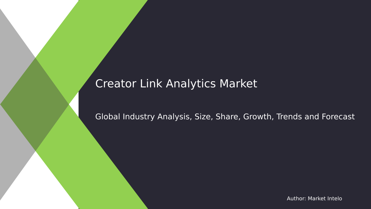 Creator Link Analytics Market Research Report 2033
