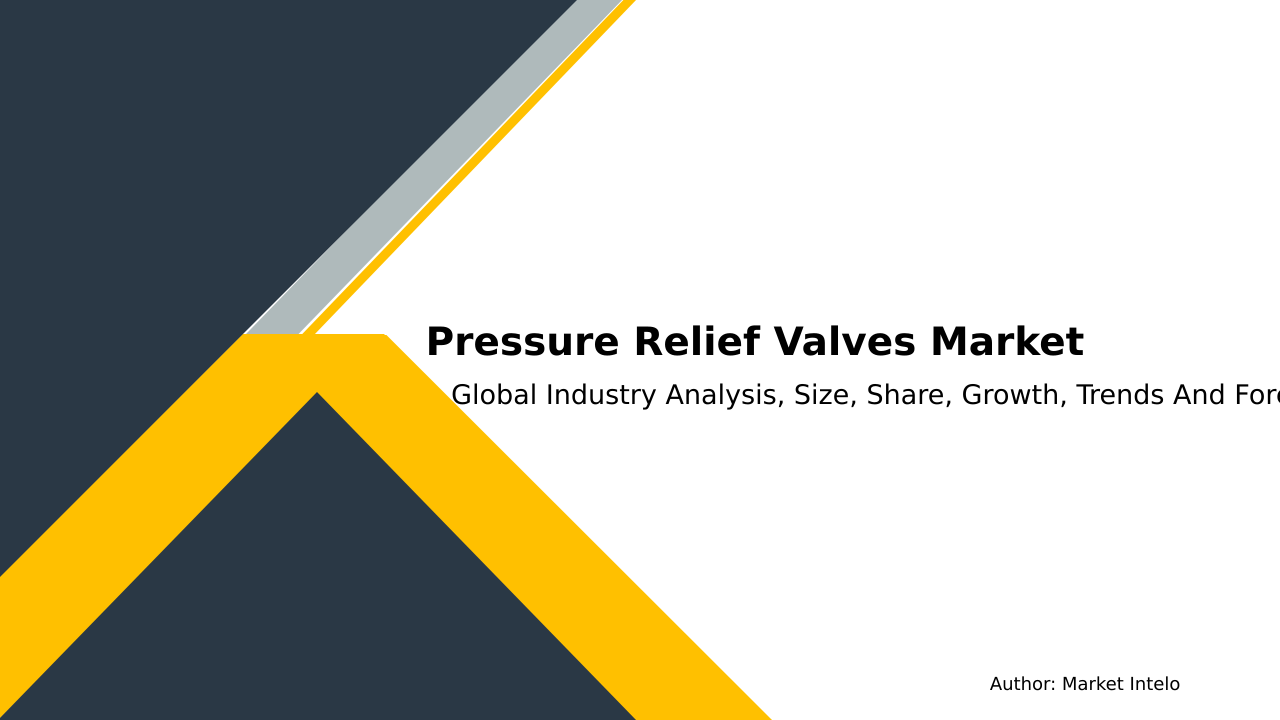 Pressure Relief Valves Market Research Report 2033