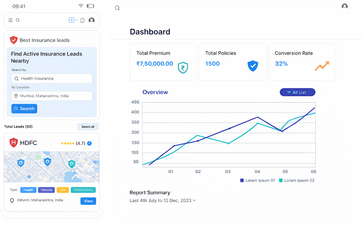 CRM For Insurance Companies | Insurance Agents CRM Software in India