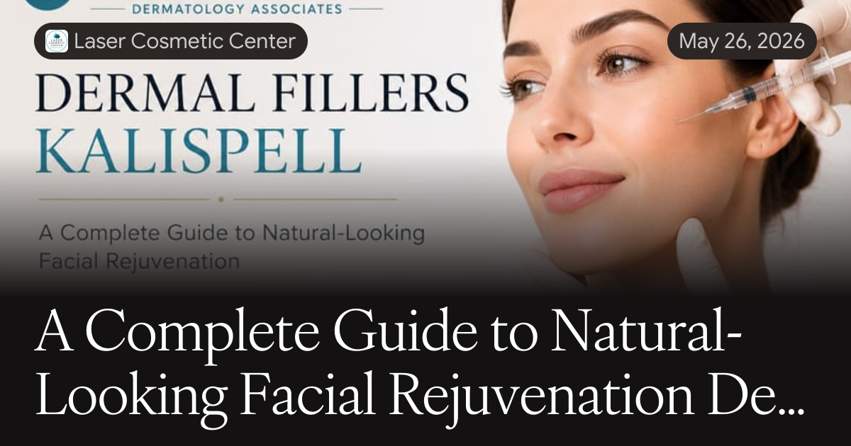 A Complete Guide to Natural-Looking Facial Rejuvenation Dermal Fillers Kalispel