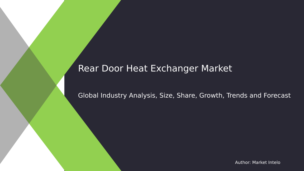 Rear Door Heat Exchanger Market Research Report 2033