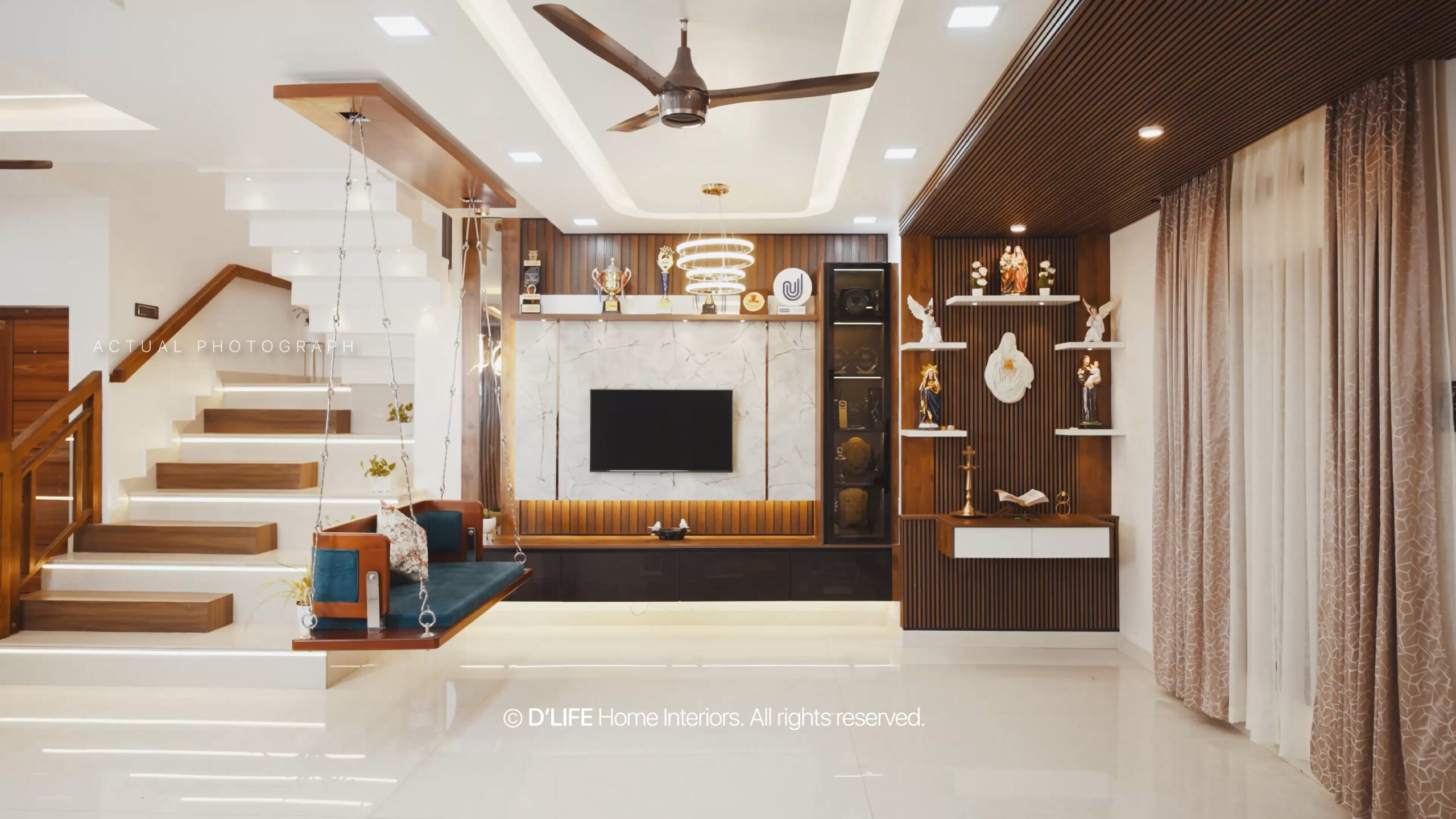 Inside Antony Dhas and Harshia’s Modern Home by D'LIFE Interiors, Nagercoil